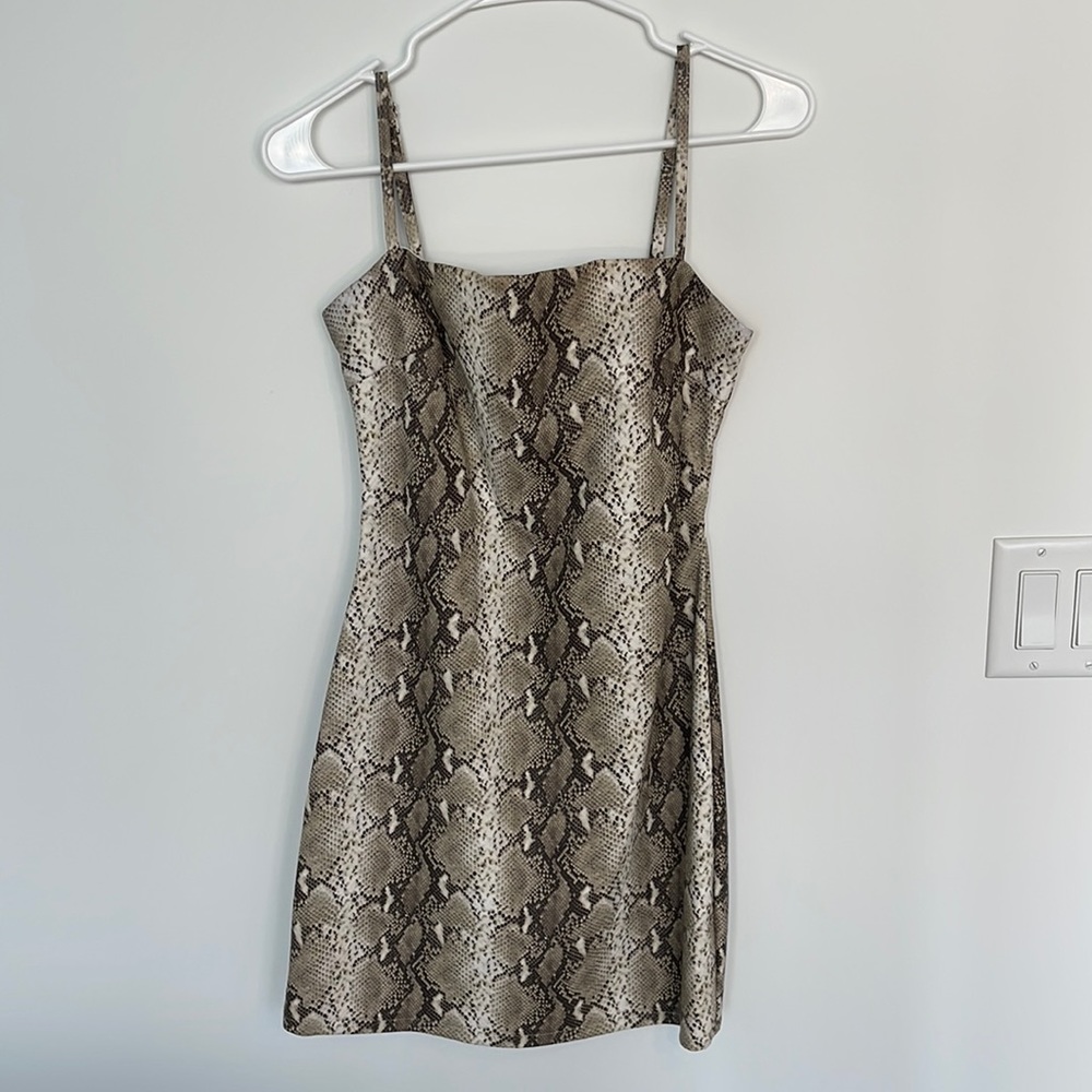 Tiger Mist Snakeskin Dress